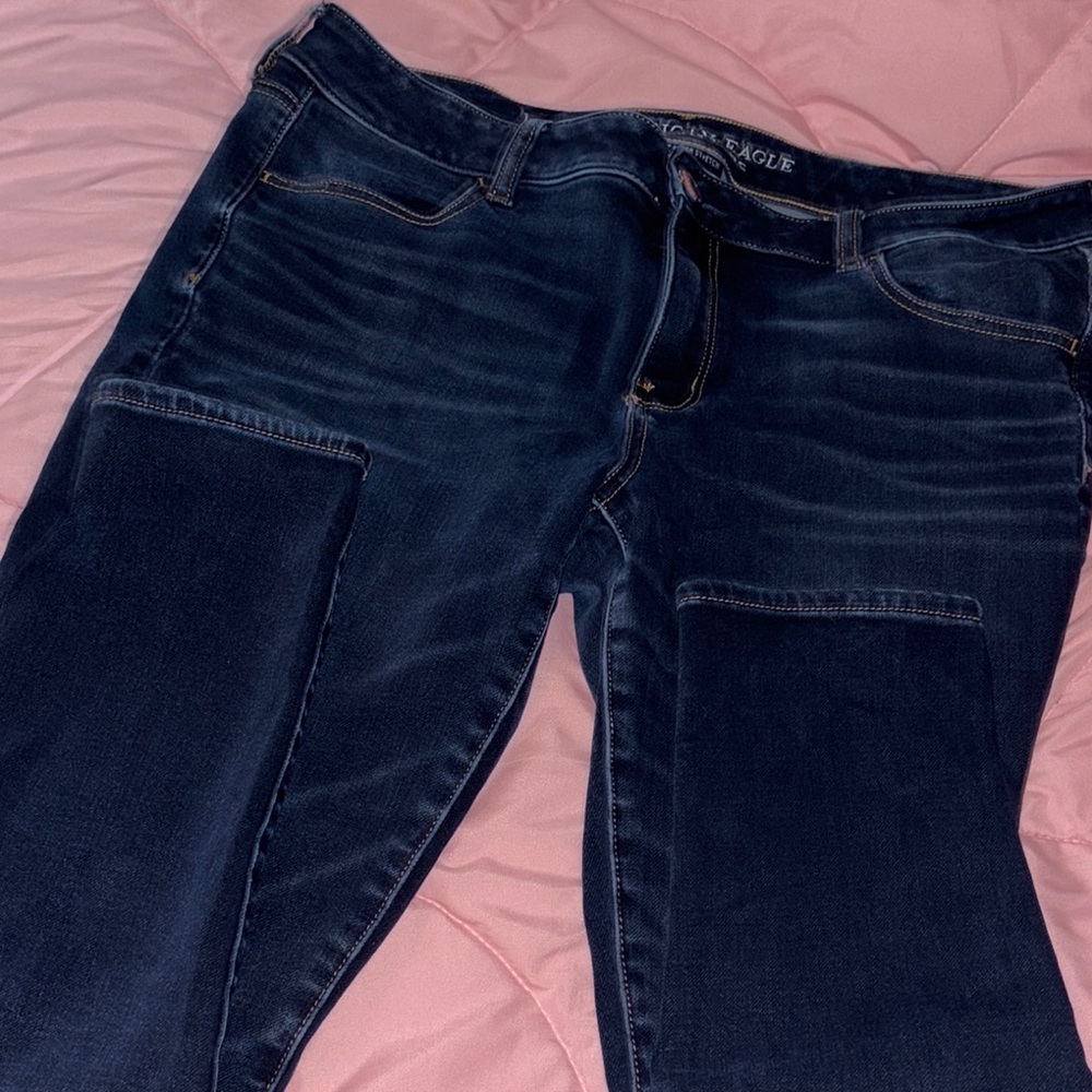 American Eagle Outfitters Blue Skinny Jeans